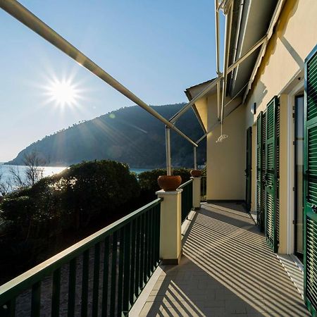 111 - Casa La Secca Vista Mare, 100Metri Dalla Spiaggia E Mare Moneglia Exteriör bild