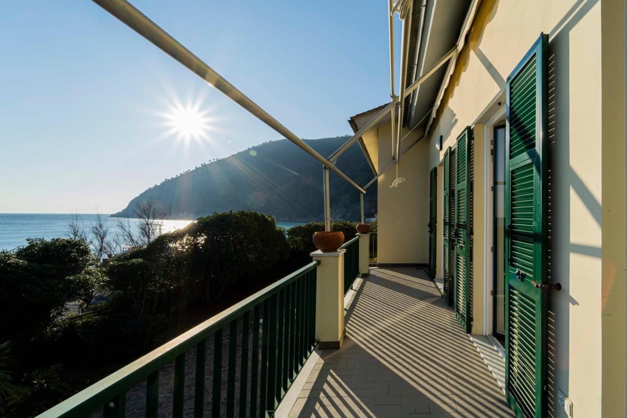 111 - Casa La Secca Vista Mare, 100Metri Dalla Spiaggia E Mare Moneglia Exteriör bild