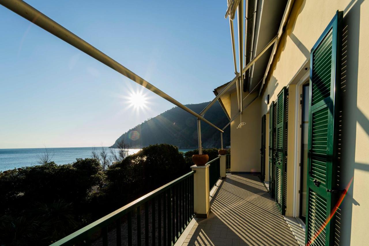111 - Casa La Secca Vista Mare, 100Metri Dalla Spiaggia E Mare Moneglia Exteriör bild