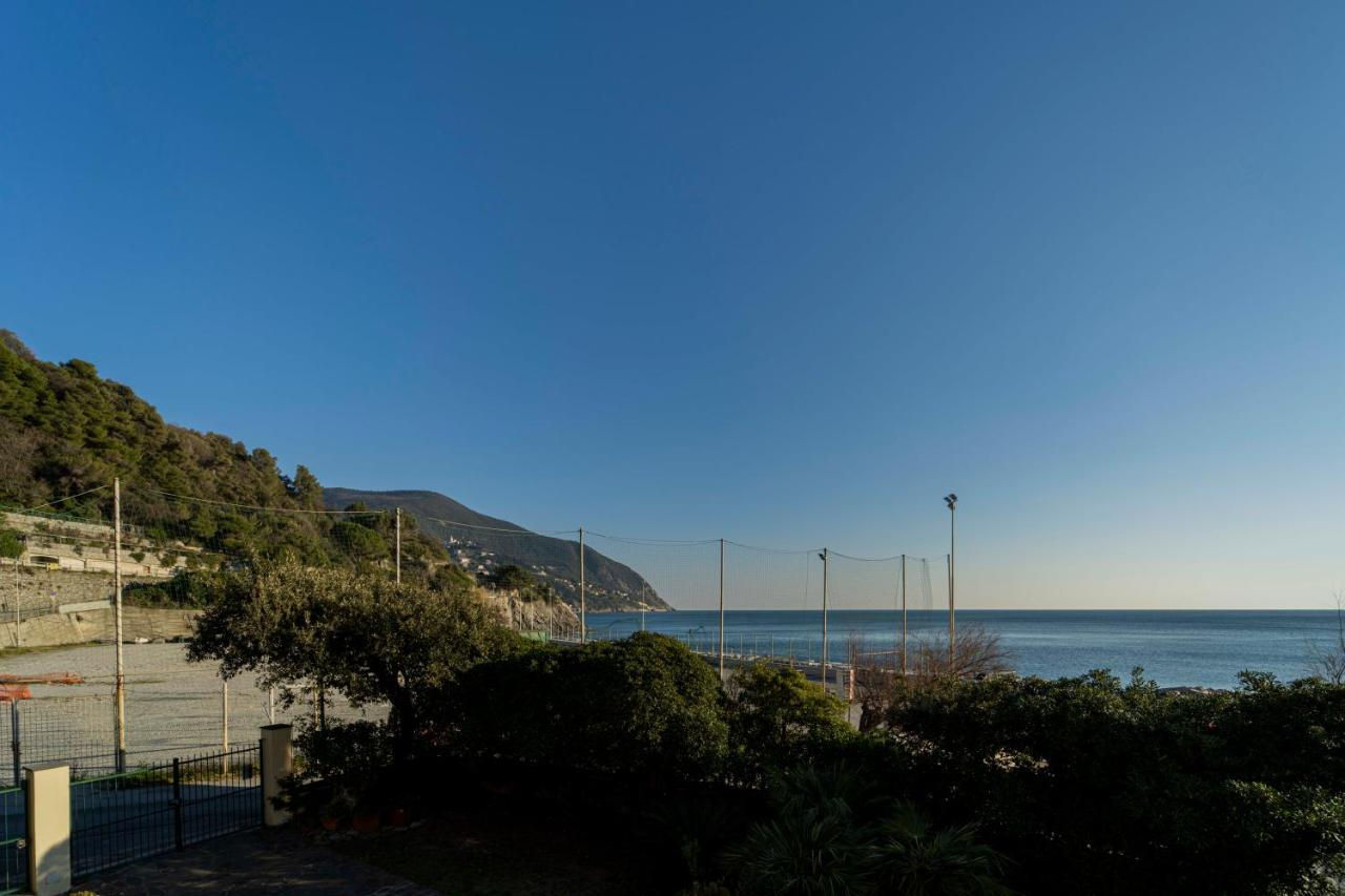 111 - Casa La Secca Vista Mare, 100Metri Dalla Spiaggia E Mare Moneglia Exteriör bild